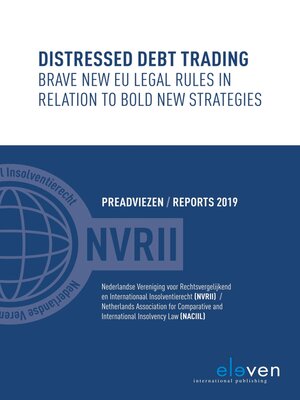 cover image of Distressed Debt Trading